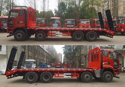 Jiefang Automobile CA5310TPBP62K1L6T4A1E6Z Flat transport vehicle