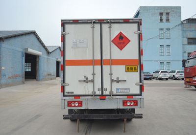 Huanda  BJQ5040XRQ Flammable gas box transport vehicle