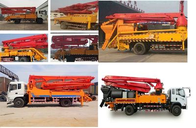 Huayueda brand automobiles LZX5230THBL Concrete pump truck