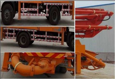 Huayueda brand automobiles LZX5230THBL Concrete pump truck