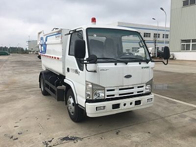 Kaiwo  NJL5040ZZZBEV Pure electric self loading and unloading garbage truck