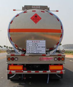 Yongqiang  YQ9400GYYT1 Aluminum alloy oil transport semi-trailer