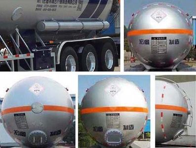 Hongtu  HT9409GYQC3 Semi trailer for liquefied gas transportation