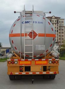 CIMC ZJV9353GRYSZ Flammable liquid tank transport semi-trailer