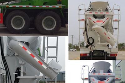 Huadian First Brand Automobile EHY5317GJBCA Concrete mixing transport vehicle