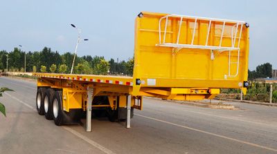 Wanhui FST9400ZZXPCFlat dump semi-trailer