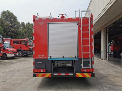 Chuanxiao brand automobiles SXF5282GXFPM120SD Foam fire truck