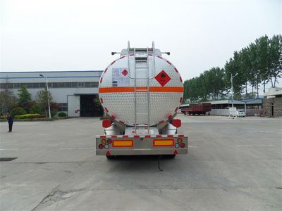 Huayuda  LHY9407GYY Aluminum alloy oil transport semi-trailer