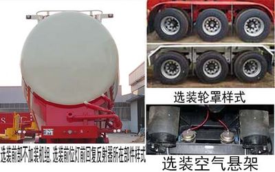 Liangshan Yuxiang  YXM9400GXH Lower ash semi-trailer