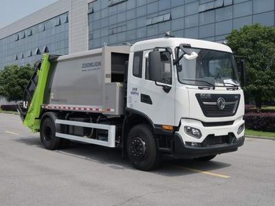 Zhonglian Automobile ZBH5180ZYSDFE6NG Compressed garbage truck