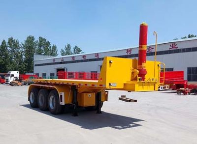 Liangshan Lu Tongtong  ZRM9401ZZXP Flat dump semi-trailer