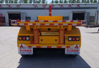 Liangshan Lu Tongtong  ZRM9401ZZXP Flat dump semi-trailer