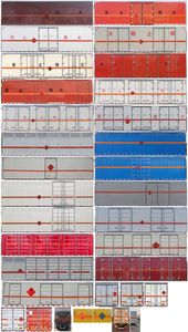 Chusheng  CSC5321XRQC6 Flammable gas box transport vehicle