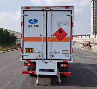 Huatong brand automobiles HCQ5043XRQSH6 Flammable gas box transport vehicle