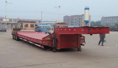 Liangtong brand automobile LTT9405TDP Low flatbed semi-trailer