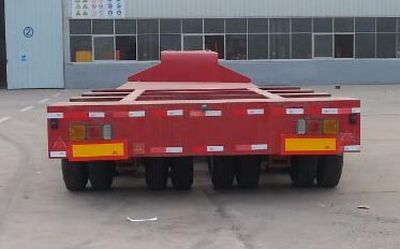 Liangtong brand automobile LTT9405TDP Low flatbed semi-trailer