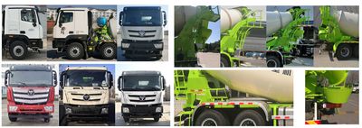 Reza BJ5319GJB6G Concrete mixing transport vehicle