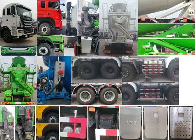 Jianghuai brand automobiles HFC5311GJBP1K4H27S Concrete mixing transport vehicle