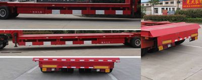 Kaishuo  KSQ9401TDP Low flatbed semi-trailer