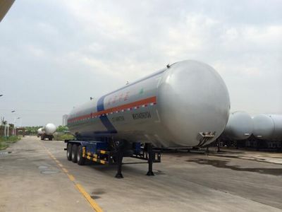 46  WHC9409GYQ4 Semi trailer for liquefied gas transportation