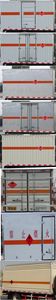 Dali  DLQ5060XRY5 Flammable liquid box transport vehicle