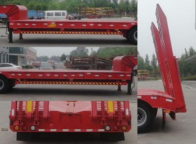 Henglian  SJS9400TDP Low flatbed semi-trailer