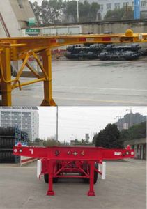 Tonghua  THT9401TWYA Transport semi-trailer of dangerous goods tank frame