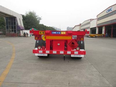 Tonghua  THT9401TWYA Transport semi-trailer of dangerous goods tank frame