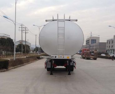 Hengxin Zhiyuan brand automobiles CHX9401GSY Aluminum alloy edible oil transportation semi-trailer