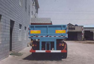 Huguang brand automobiles HG9342Z Side dumping semi-trailer