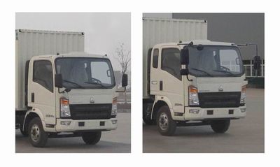 Haowo  ZZ5057XXYF381CD155 Box transport vehicle