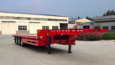 Baojun  WGC9400TDP Low flatbed semi-trailer