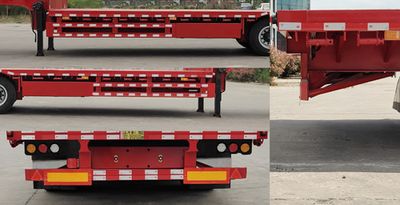 Baojun  WGC9400TDP Low flatbed semi-trailer