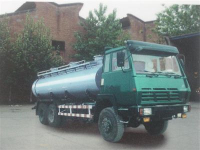 Jialingjiang brand automobiles NC5291GHY Chemical liquid transport vehicle