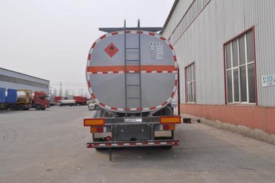 Qilin  QLG9403GRYB Aluminum alloy flammable liquid tank transport semi-trailer