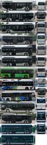 Yutong  ZK6106BEVG9E Pure electric low entry city buses