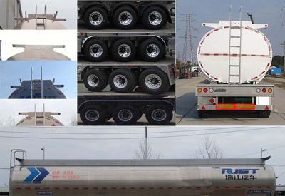 Ruijiang  WL9400GSY Aluminum alloy edible oil transportation semi-trailer