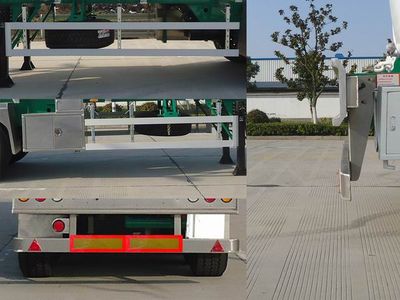 Ruijiang  WL9400GSY Aluminum alloy edible oil transportation semi-trailer