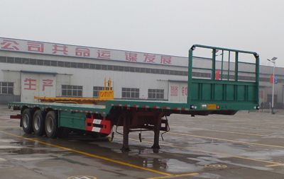 Kunxu  LCT9400TPBE Flat transport semi-trailer