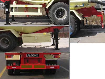 Dongyue  ZTQ9400GFL107W Powder material transportation semi-trailer