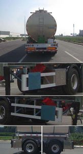 Lingyu  CLY9405GSY Edible oil transportation semi-trailer