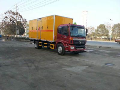 Jiangte brand automobiles JDF5162XRYBJ4 Flammable liquid box transport vehicle