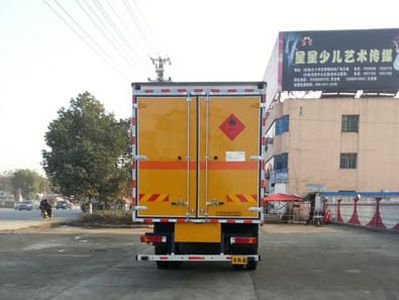 Jiangte brand automobiles JDF5162XRYBJ4 Flammable liquid box transport vehicle