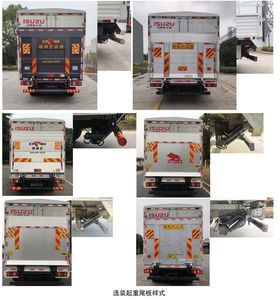 Jiangxi Isuzu brand automobiles JXW5040CCYCSJB2 Grate type transport vehicle