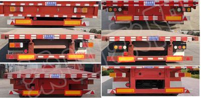 Jishixin brand automobiles LYY9400TPB Flat transport semi-trailer