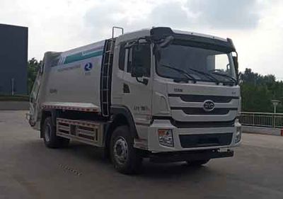 Huatong brand automobiles HCQ5180ZYSBYDBEV Pure electric compression garbage truck