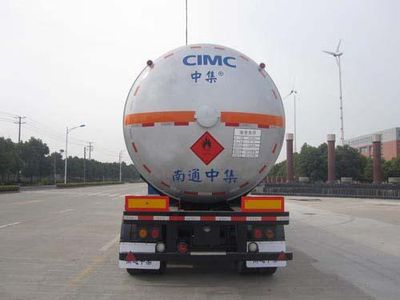 CIMC NTV9402GYQ Semi trailer for liquefied gas transportation