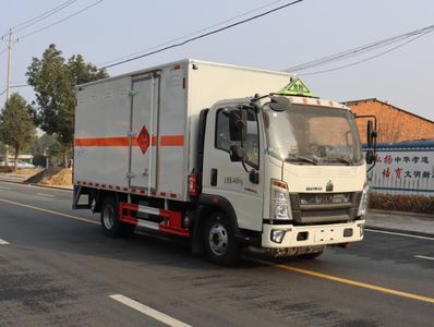 Zhongqi Liwei brand automobiles HLW5041XRQZZ6 Flammable gas box transport vehicle