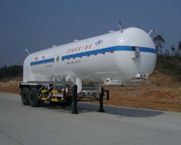 Wufeng JXY9340GDYLow temperature liquid transport semi-trailer