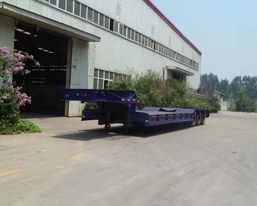 Zhongle  HJY9400TDPS Low flatbed semi-trailer